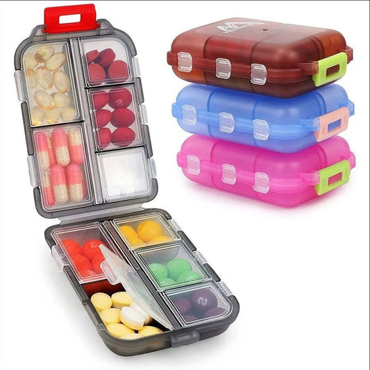 Travel Pill Organizer 10